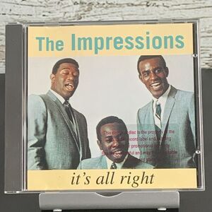 The Impressions –‎ It's All Right (CD, Feb-1995, MCA Special Products)